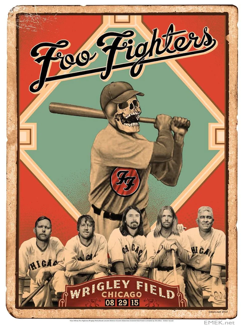 Foo Fighters Poster